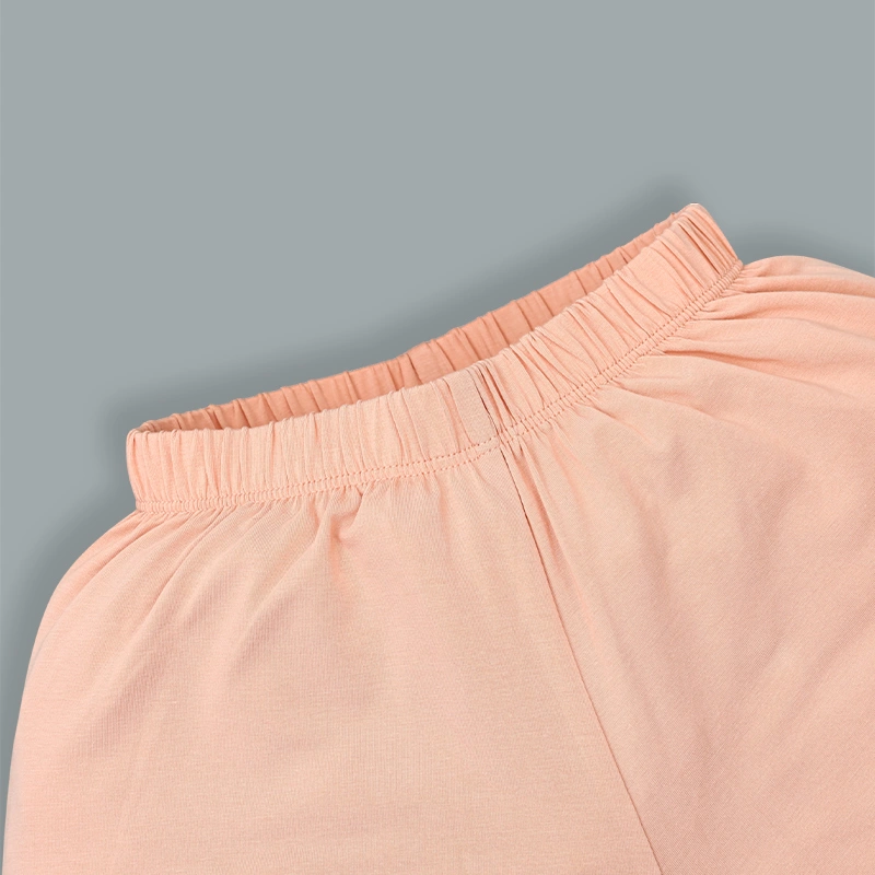 Đồ bộ sát nách bé gái Lullaby NH513N màu be - hồng cam 10