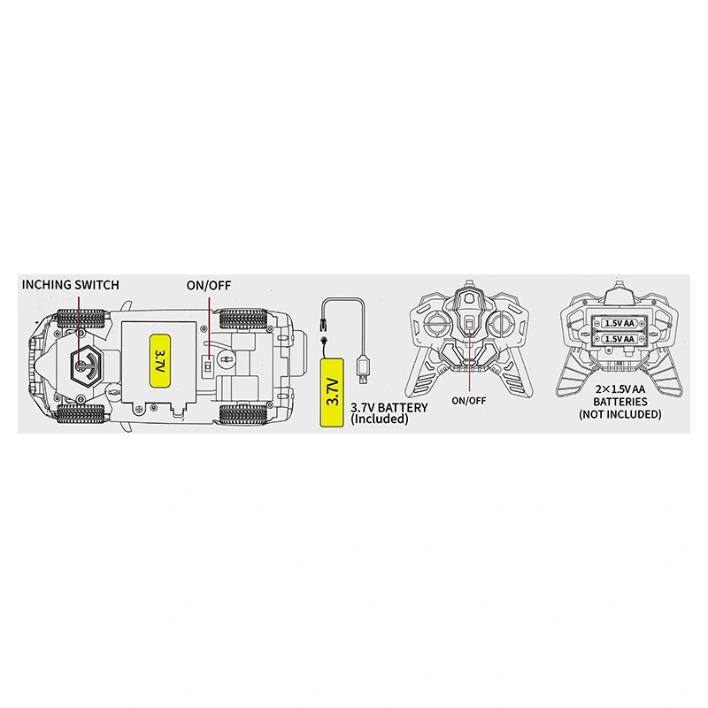 Đồ chơi điều khiển siêu xe Tốc Độ 7935 HappyTime KS-51Y 20