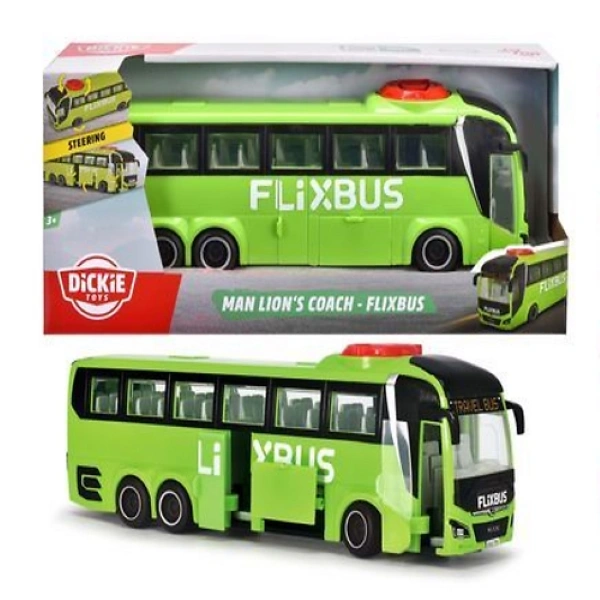 Đồ chơi xe buýt Dickie Toys Man Lion'S Coach - Flixbus 4006333083464