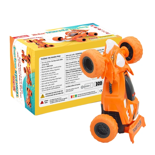 Đồ chơi xe đua trình diễn xoay vòng Winka DK81420 - Màu ngẫu nhiên