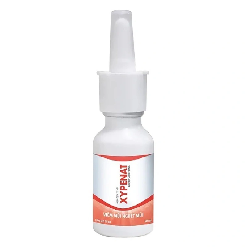 Dung dịch xịt mũi Xypenat hỗ trợ giảm nghẹt mũi, viêm xoang và viêm mũi dị ứng cho bé chai 30 ml (từ 3 tháng) 3