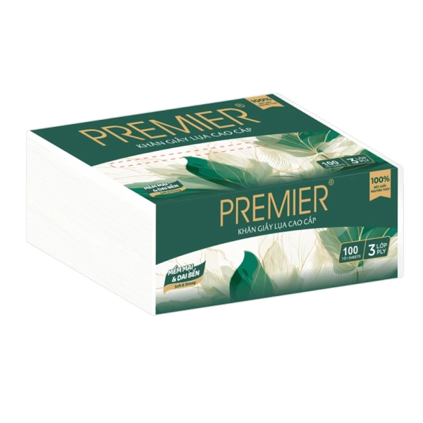 Khăn giấy lụa PREMIER không mùi