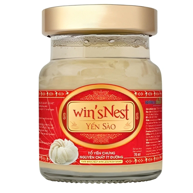 Hộp 6 hũ nước yến sào ít đường Win'sNest 70 ml (từ 1 tuổi) 4