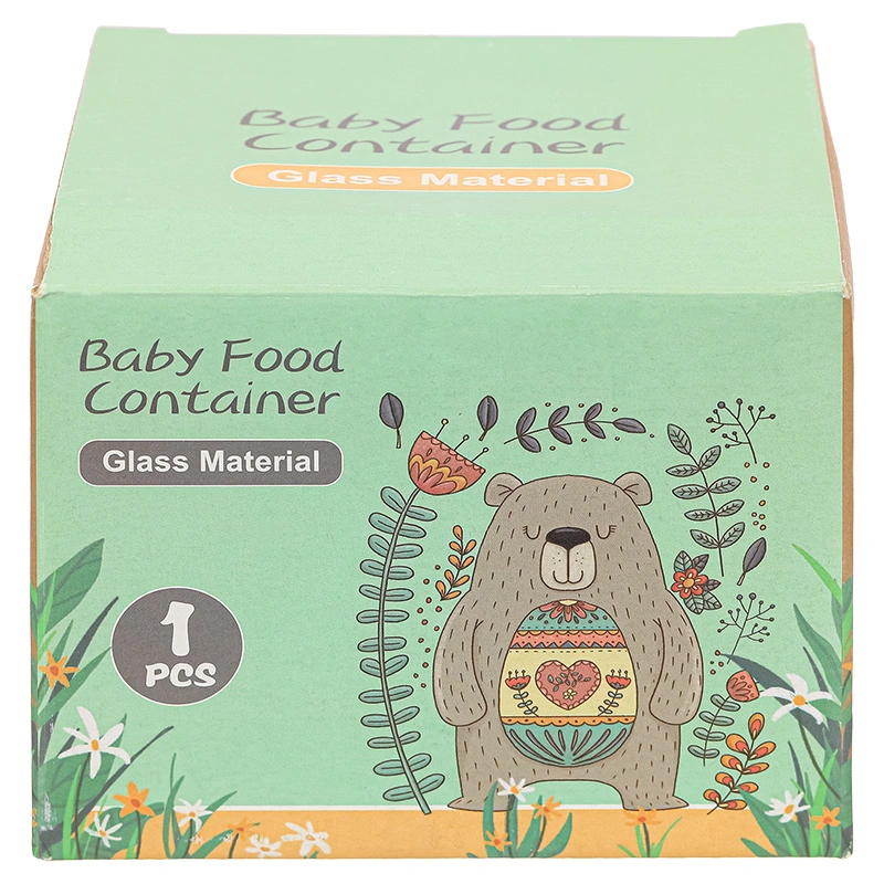 Hộp đựng sữa và thức ăn dặm cho bé TOP KIDS Baby Bowl 180ML - Màu ngẫu nhiên 13