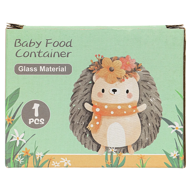 Hộp đựng sữa và thức ăn dặm cho bé TOP KIDS Baby Bowl 180ML - Màu ngẫu nhiên 16