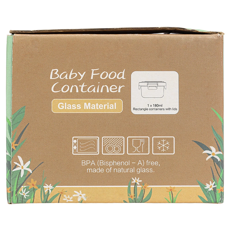 Hộp đựng sữa và thức ăn dặm cho bé TOP KIDS Baby Bowl 180ML - Màu ngẫu nhiên 17