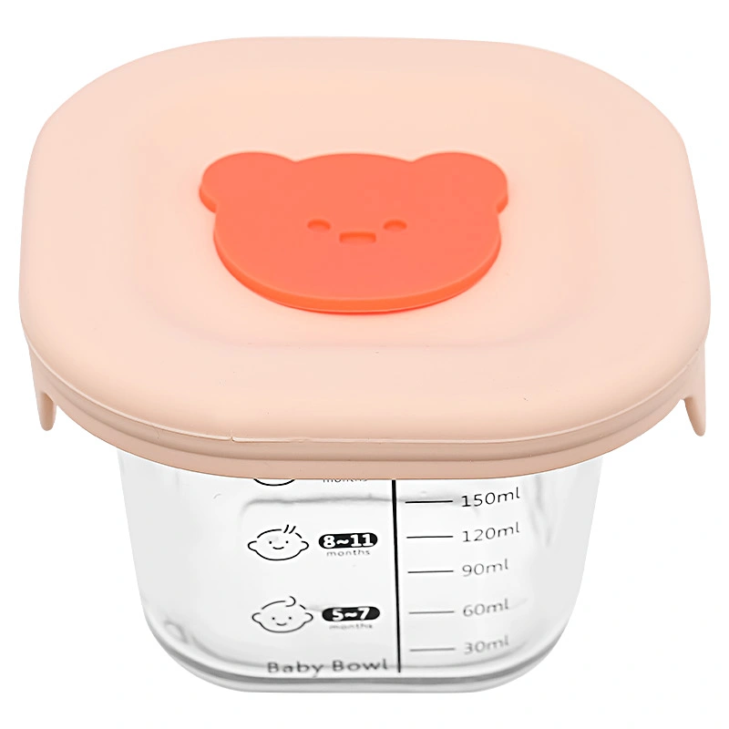 Hộp đựng sữa và thức ăn dặm cho bé TOP KIDS Baby Bowl 180ML - Màu ngẫu nhiên 5