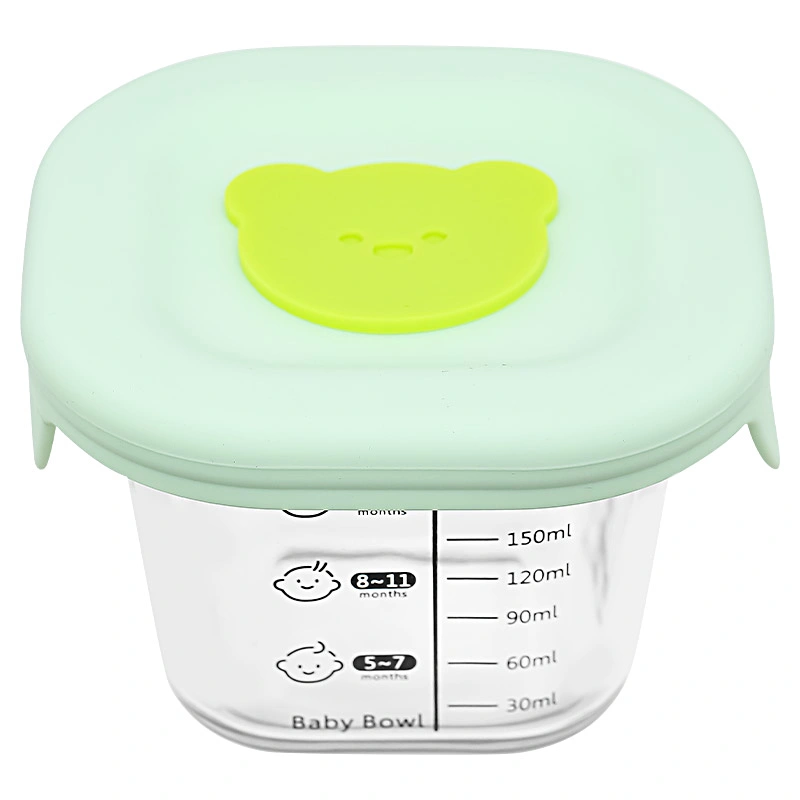 Hộp đựng sữa và thức ăn dặm cho bé TOP KIDS Baby Bowl 180ML - Màu ngẫu nhiên 7