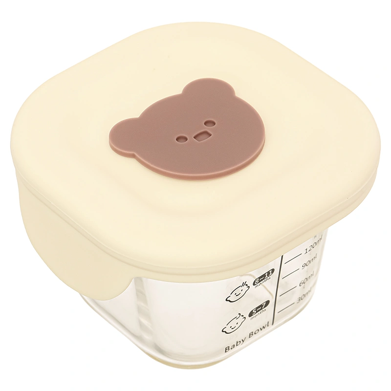 Hộp đựng sữa và thức ăn dặm cho bé TOP KIDS Baby Bowl 180ML - Màu ngẫu nhiên 8