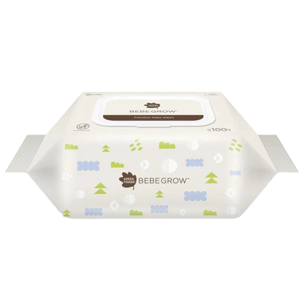 KHĂN ƯỚT 100 TỜ BEBEGROW - KM GREEN FINGER