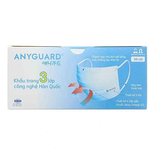 Khẩu trang y tế Anyguard VN-618815H