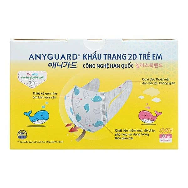 Khẩu trang y tế cho bé Anyguard VN-799520-30H