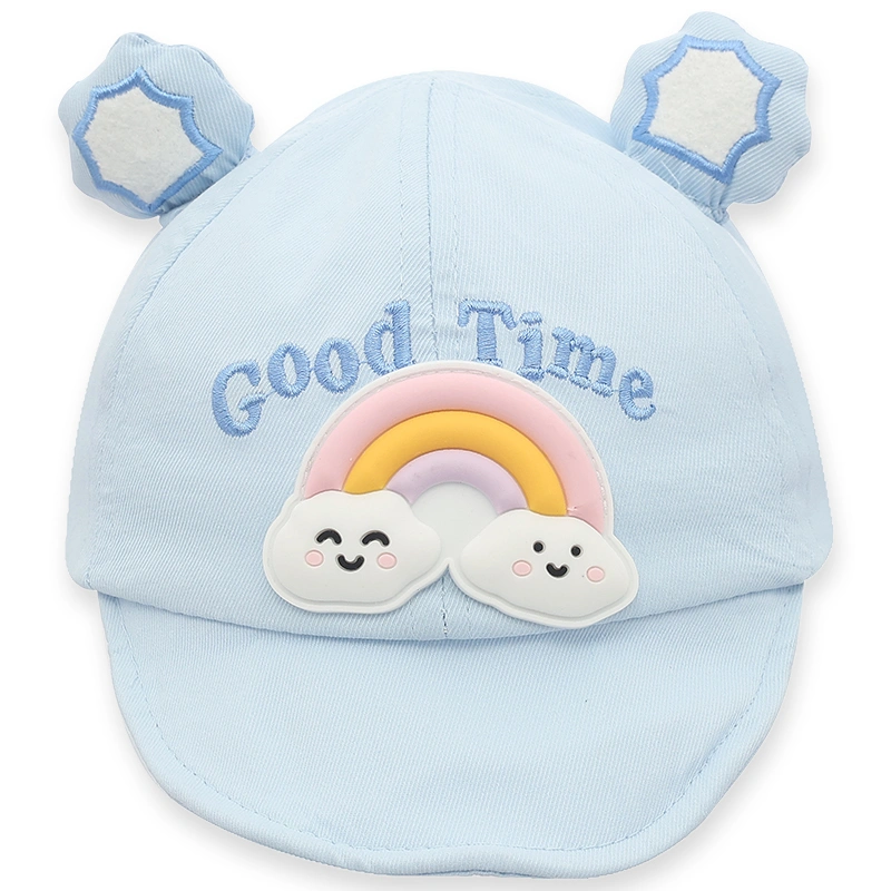 Nón kết cho bé TOP KIDS cầu vồng Good Time màu vàng 8