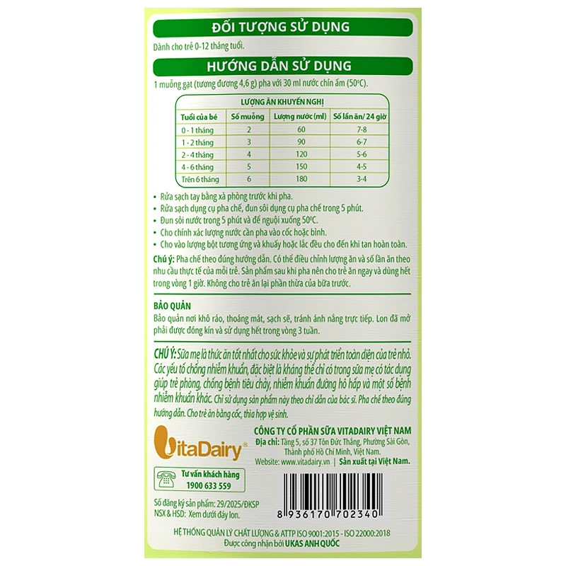 Sữa bột ColosBaby Lactoferrin 0+ (sữa non) hương tự nhiên 400g (0 - 12 tháng) 7