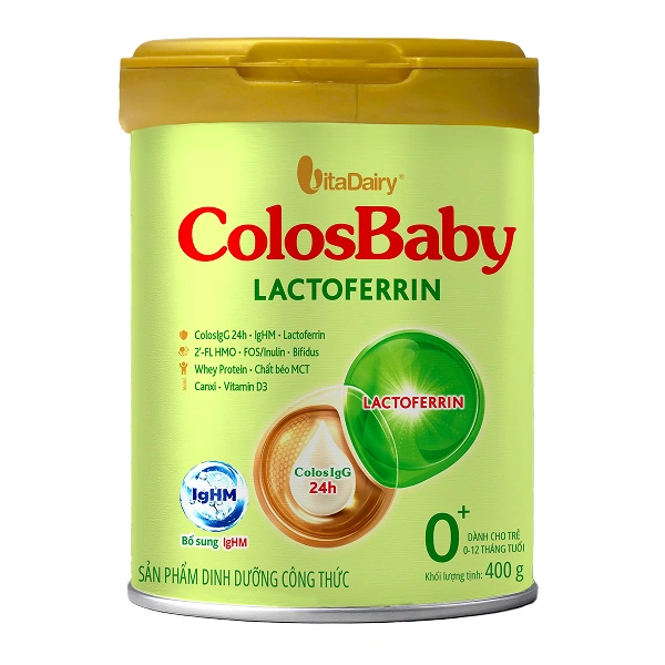 Sữa bột ColosBaby Lactoferrin 0+ (sữa non)