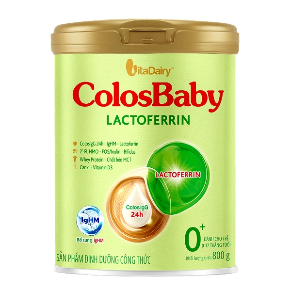 Sữa bột ColosBaby Lactoferrin 0+ (sữa non)
