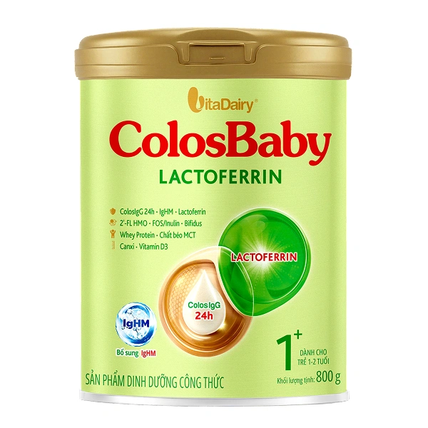 Sữa bột ColosBaby Lactoferrin 1+ (sữa non)