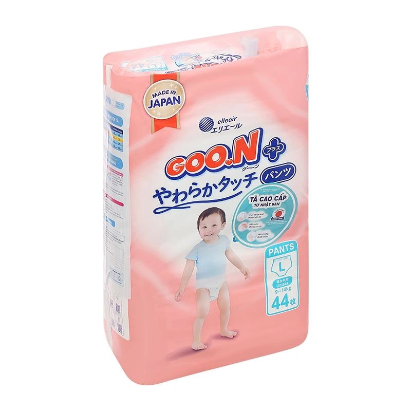 Combo 3 tã quần GOO.N Premium Plus size L 44 miếng/bịch (9 - 14 kg) - Họa tiết ngẫu nhiên 4