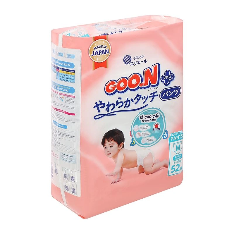Combo 3 tã quần GOO.N Premium Plus size M 52 miếng/bịch (6 - 12kg) - Họa tiết ngẫu nhiên 4
