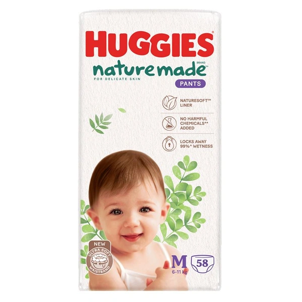Tã quần Huggies Nature made size M