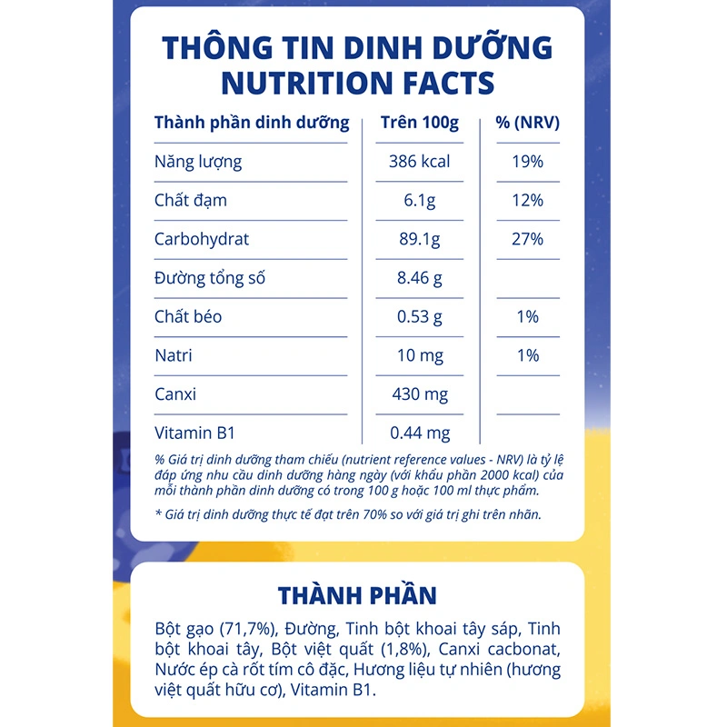 Bánh gạo ăn dặm BABY BOAT Thuyền Xưa mix vị hộp 32g (từ 6 tháng) 18