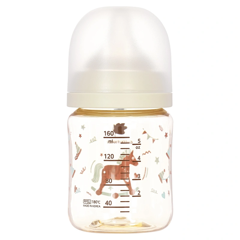 Bình sữa nhựa PPSU GreenFinger cổ rộng 160 ml - Ngựa gỗ (từ 1 tháng) 2