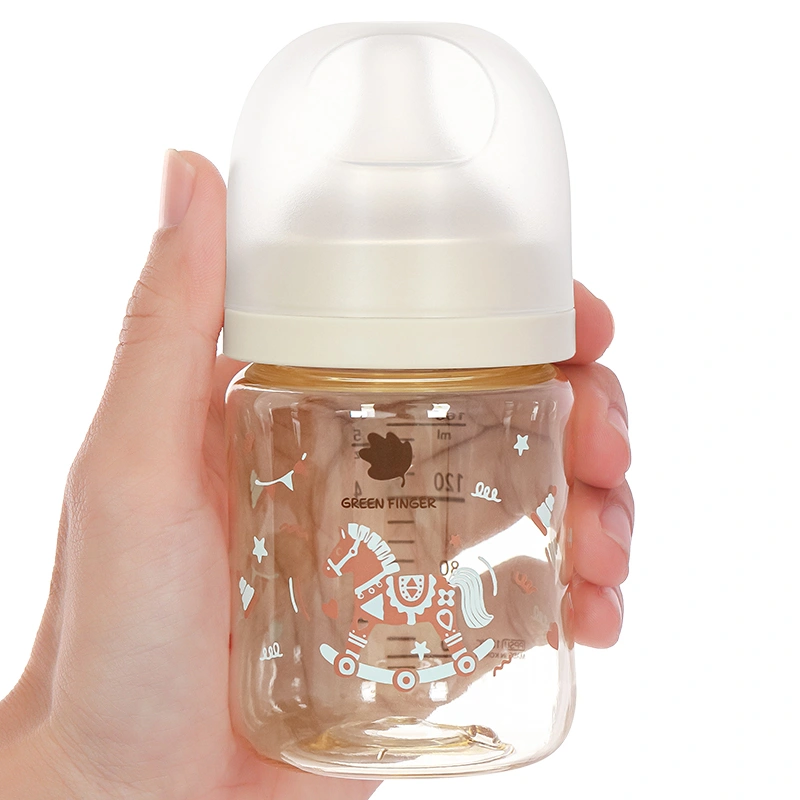 Bình sữa nhựa PPSU GreenFinger cổ rộng 160 ml - Ngựa gỗ (từ 1 tháng) 8