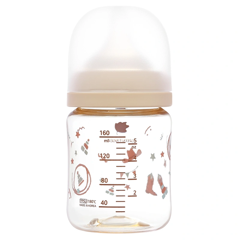 Bình sữa nhựa PPSU GreenFinger cổ rộng 280 ml - Vật dụng cưỡi ngựa (từ 3 tháng) 16