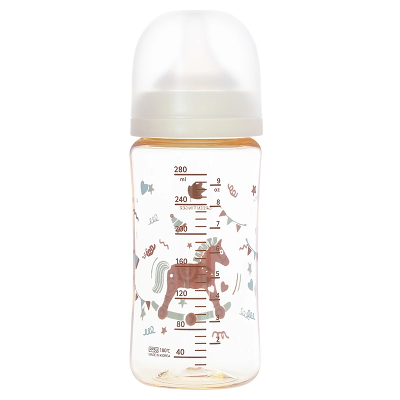 Bình sữa nhựa PPSU GreenFinger cổ rộng 160 ml - Ngựa gỗ (từ 1 tháng) 16