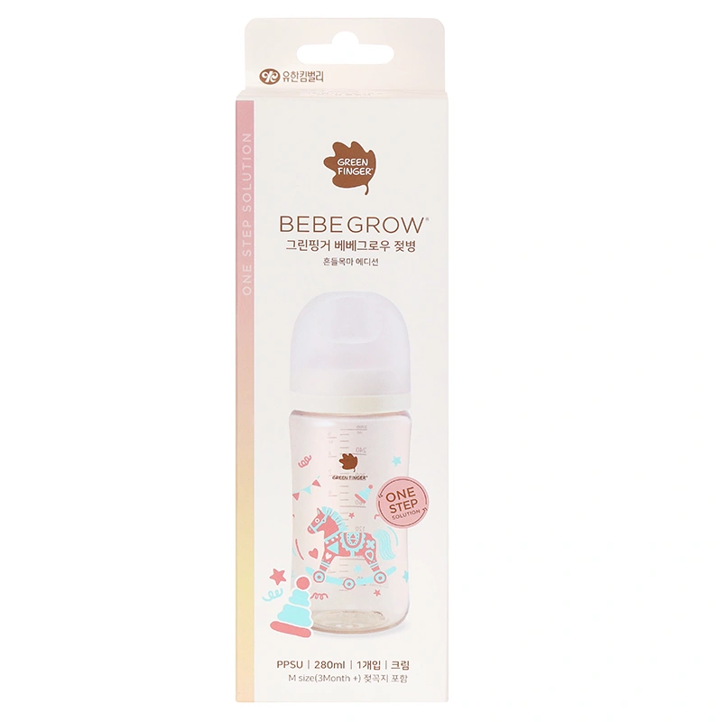 Bình sữa nhựa PPSU GreenFinger cổ rộng 160 ml - Ngựa gỗ (từ 1 tháng) 24