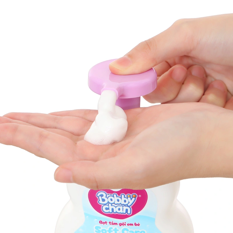 Bọt tắm & gội 2in1 cho bé BobbyChan Soft Care hương hoa 200 ml (mọi độ tuổi) 5