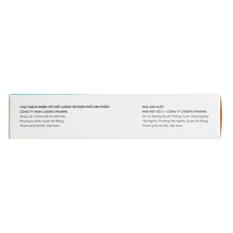 Thực phẩm bảo vệ sức khỏe Livespo Clausy hỗ trợ cải thiện hệ vi sinh đường ruột, 20 ống dạng uống 12