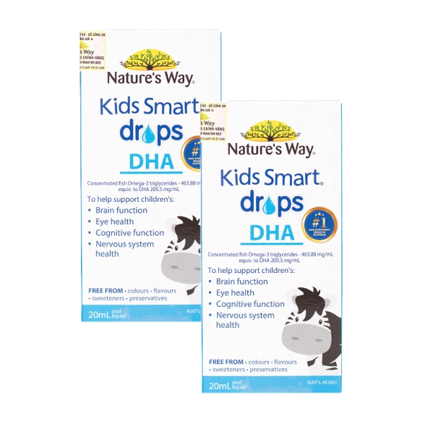 Thực phẩm bổ sung Nature's Way Kids Smart Drops Vitamin D3+K2 hỗ trợ hấp thu canxi, 11 ml dạng nhỏ giọt (từ 0 tháng) 6