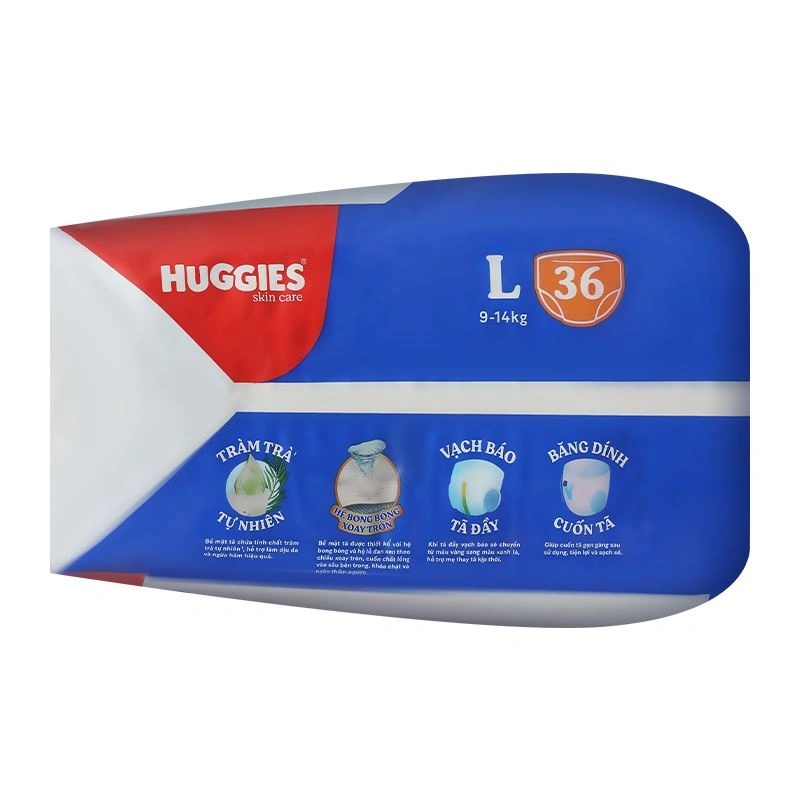 Tã quần Huggies Skincare Jumbo size L 36 miếng (9 - 14 kg) 19