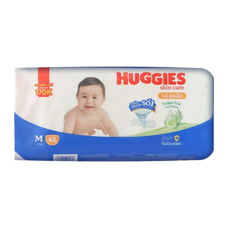 Tã quần Huggies Skincare Jumbo size M 42 miếng (6 - 11 kg) 17