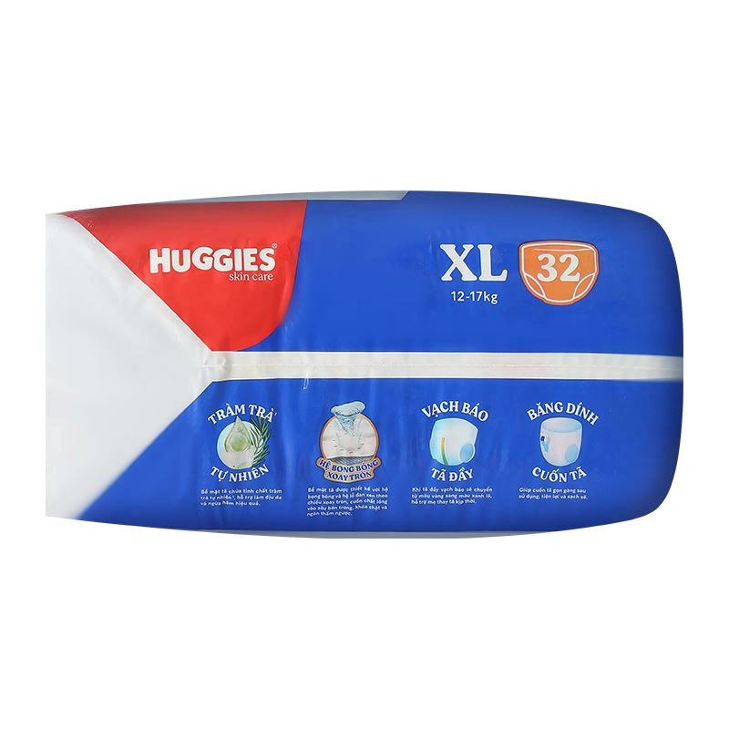 Combo 2 tã quần Huggies Skincare Jumbo size XL 32 miếng/bịch (12 - 17 kg) 5