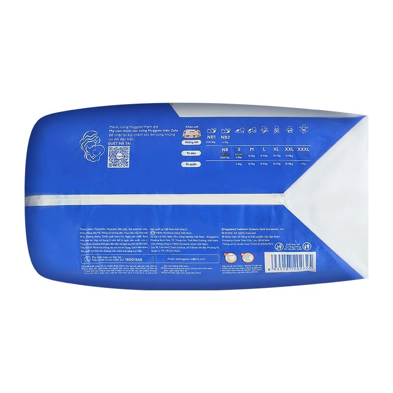 Combo 2 tã quần Huggies Skincare Jumbo size XL 32 miếng/bịch (12 - 17 kg) 6
