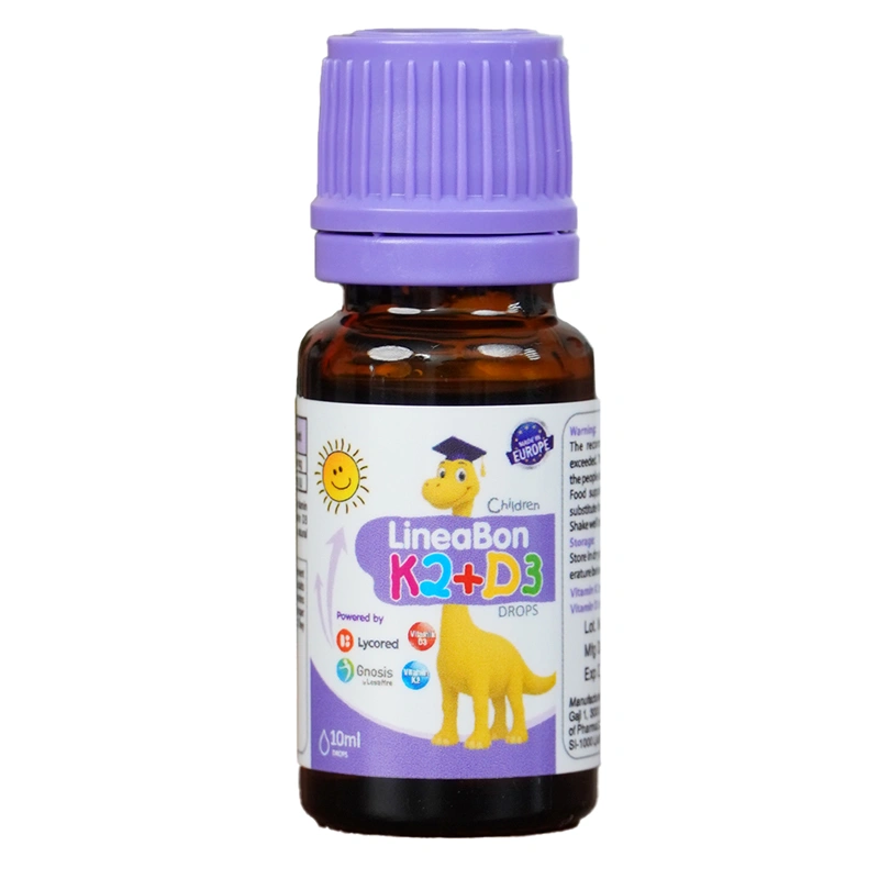 Combo 3 LineaBon K2+D3 hỗ trợ hấp thu canxi, 10 ml dạng nhỏ giọt (từ 0 tháng) 7