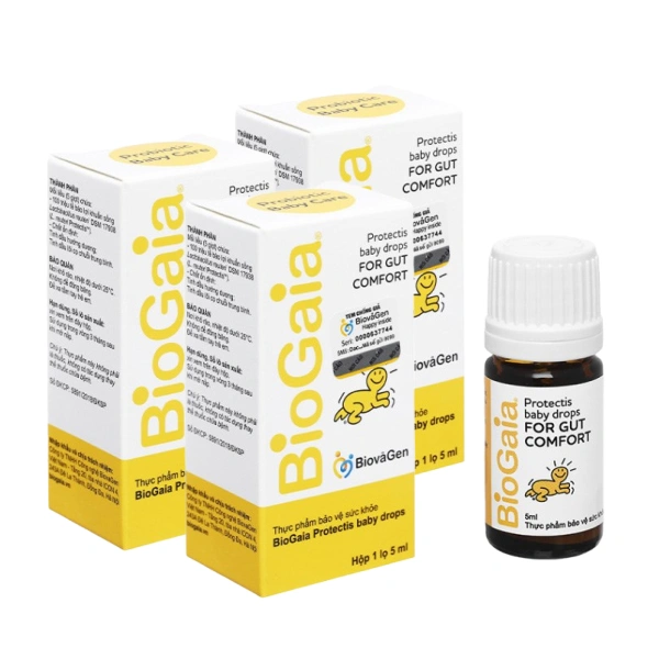 Combo 3 men vi sinh BioGaia Protectics Baby Drops hỗ trợ cải thiện hệ vi sinh đường ruột, 5 ml dạng nhỏ giọt (từ 0 tháng) 1