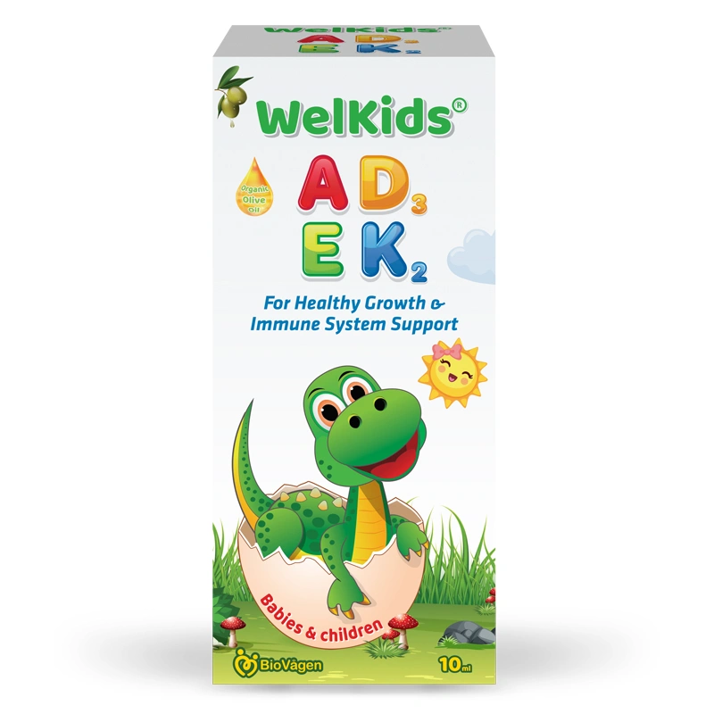 Combo 3 thực phẩm bảo vệ sức khỏe Welkids Adek D3K2 hỗ trợ tăng sức đề kháng, 10 ml dạng nhỏ giọt (từ 0 tháng) 2