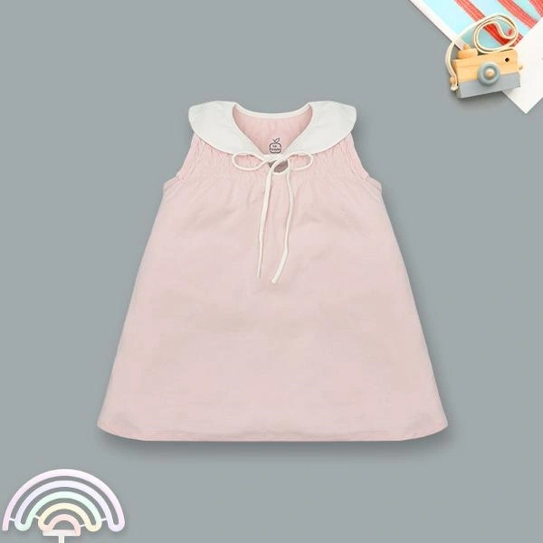 Đầm La Pomme cotton hồng