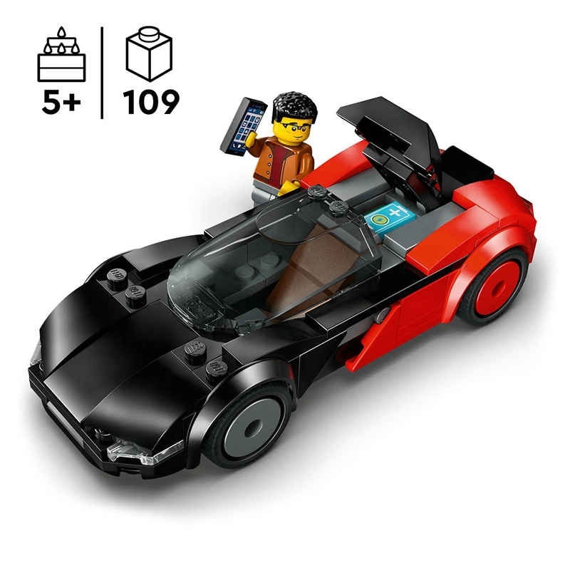 Đồ chơi lắp ráp siêu xe thể thao điện EV LEGO CITY 60486 (109 chi tiết) 5