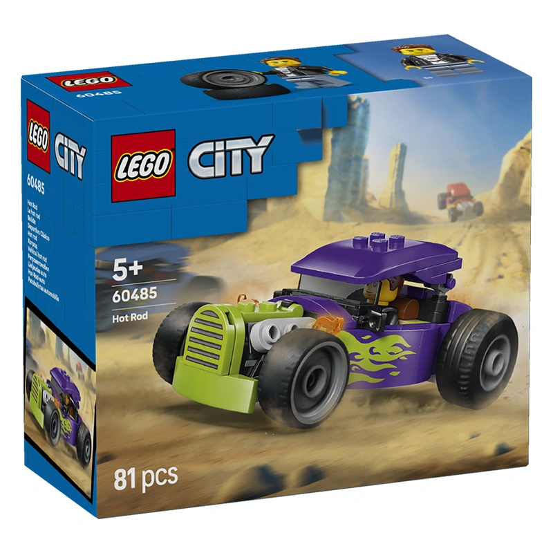 Đồ chơi lắp ráp xe Hot Rod Phong Cách Lego City 60485 (81 chi tiết) 2