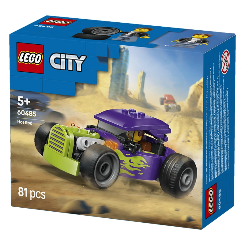 Đồ chơi lắp ráp xe Hot Rod Phong Cách Lego City 60485 (81 chi tiết) 3