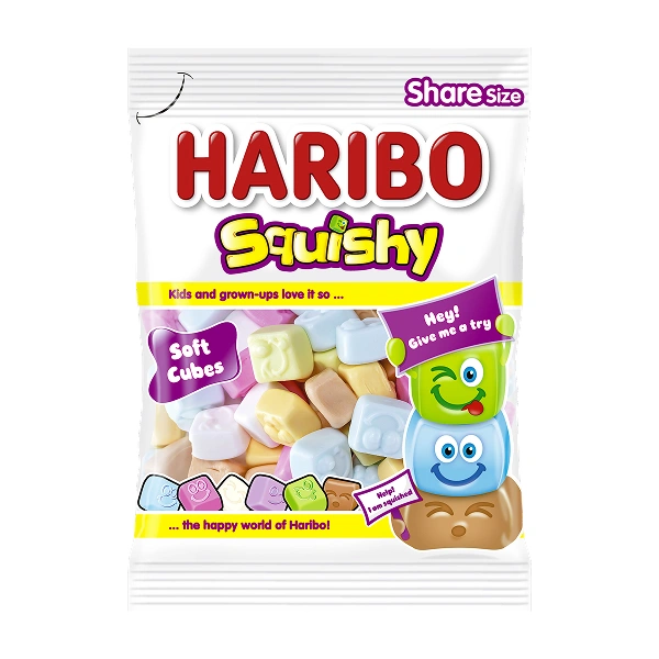 Kẹo dẻo Haribo Squishy hương trái cây