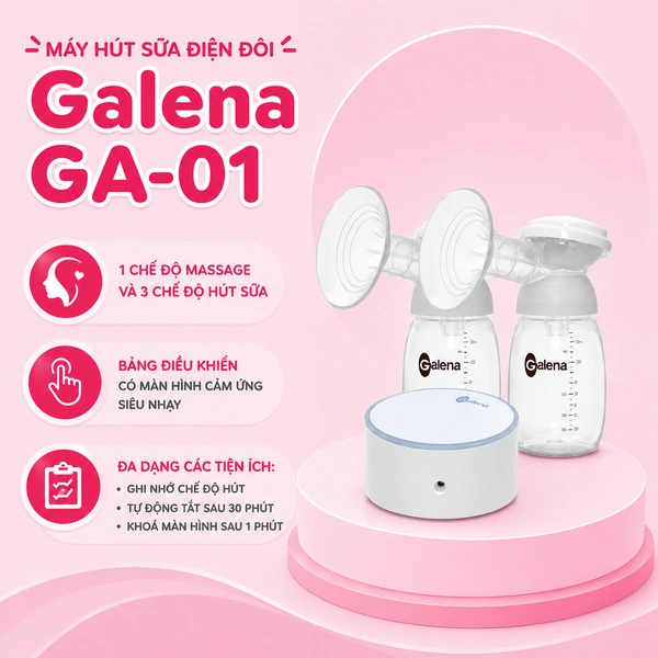 Máy hút sữa điện đôi Galena GA-01 1