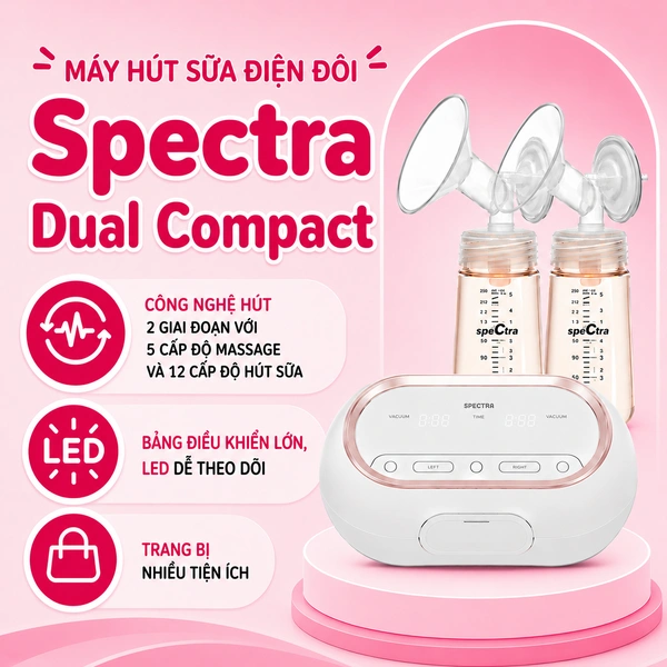 Máy hút sữa điện đôi Spectra Dual Compact 1