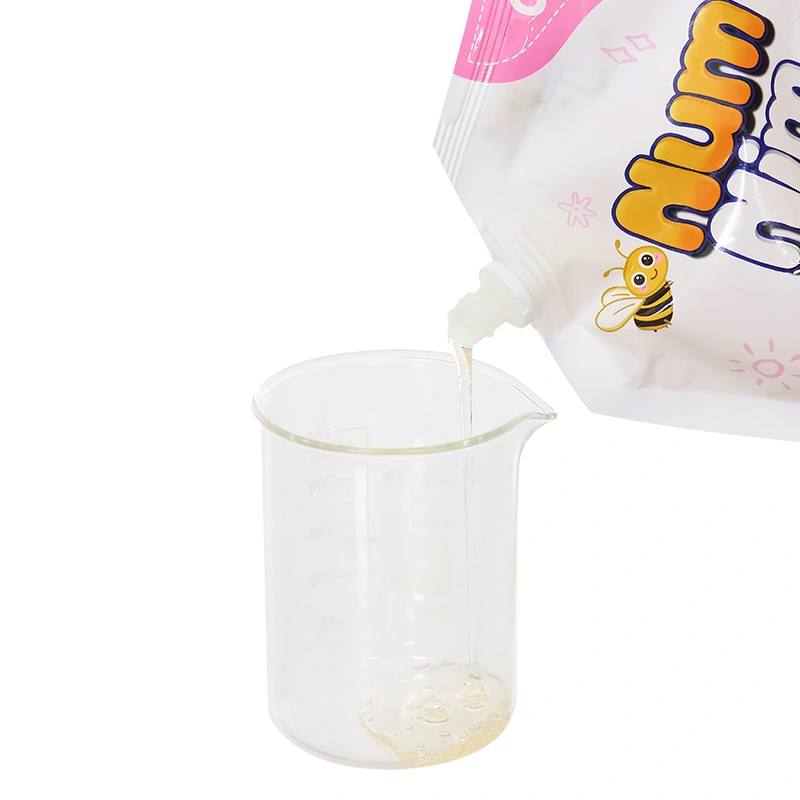Nước giặt quần áo cho bé Num Nim Hồng hương phấn túi 700 ml 4