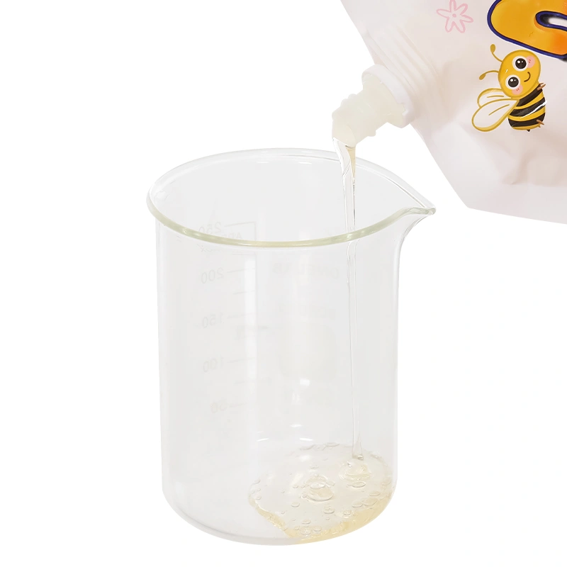 Nước giặt quần áo cho bé Num Nim Hồng hương phấn túi 700 ml 4