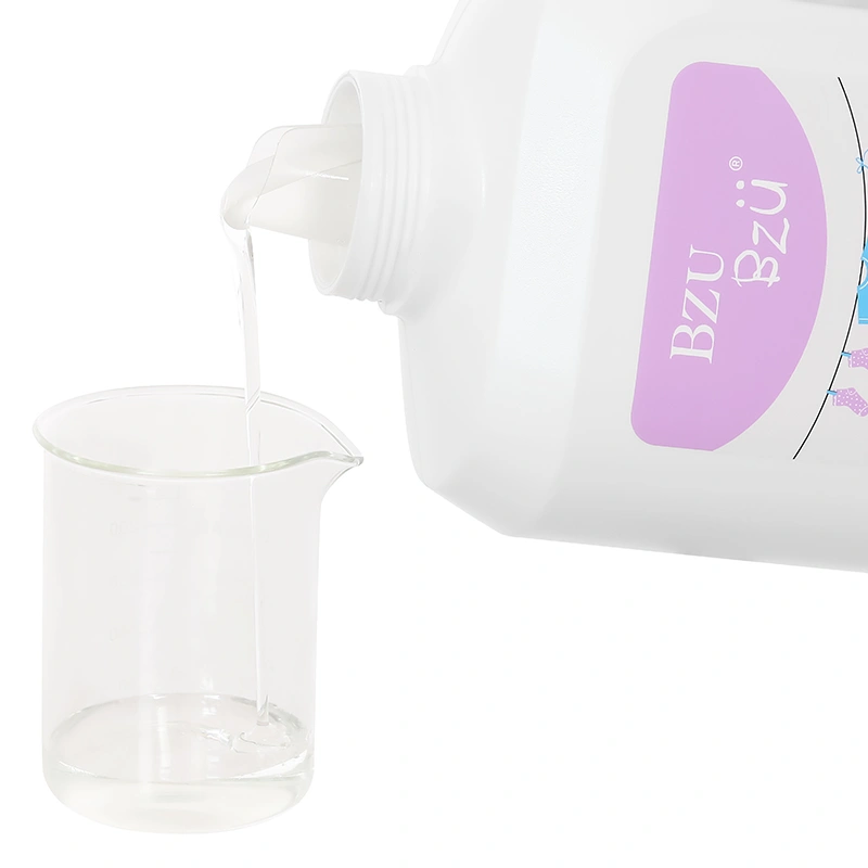 Nước giặt xả quần áo cho bé BZU BZU CleanHaven Antibacterial hương hoa nắng mai can 3 lít 4